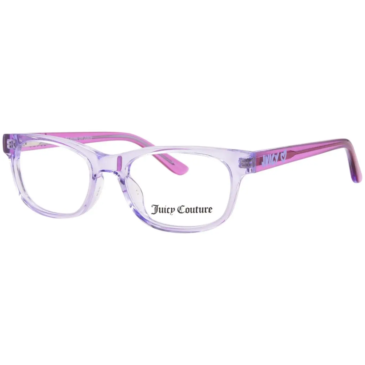 Juicy Couture JU-957 V06 Eyeglasses Frame Youth Kids Violet/blue Full Rim 46mm