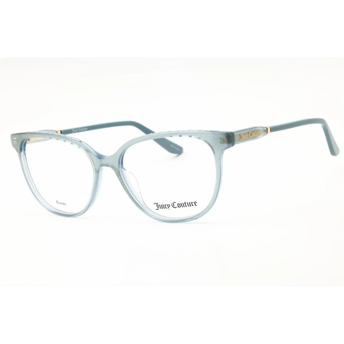 Juicy Couture JU 252 0JOJ 00 Blue Glitter Blue 54mm Eyeglasses