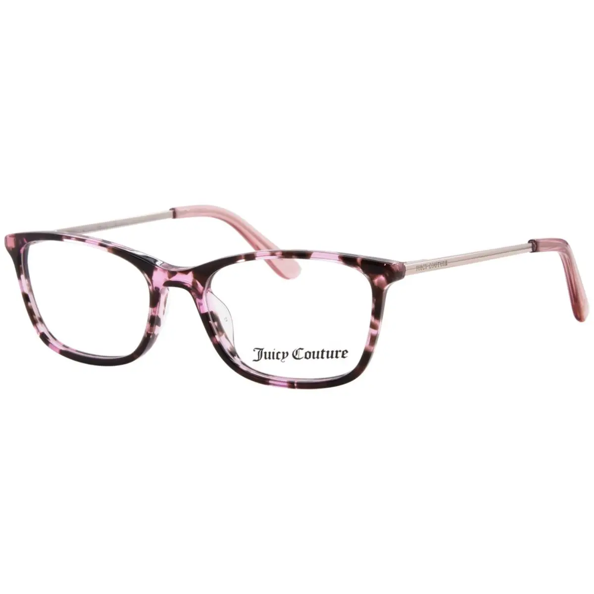 Juicy Couture JU-317 OO4 Eyeglasses Youth Kids Girl`s Pink/havana Full Rim 49mm