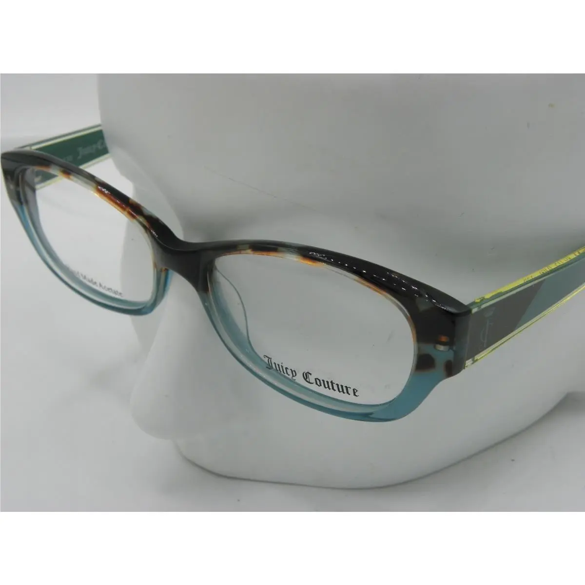 Juicy Couture JU 115 0JGL JU115 Tortoise Teal Fade Eyeglasses E361