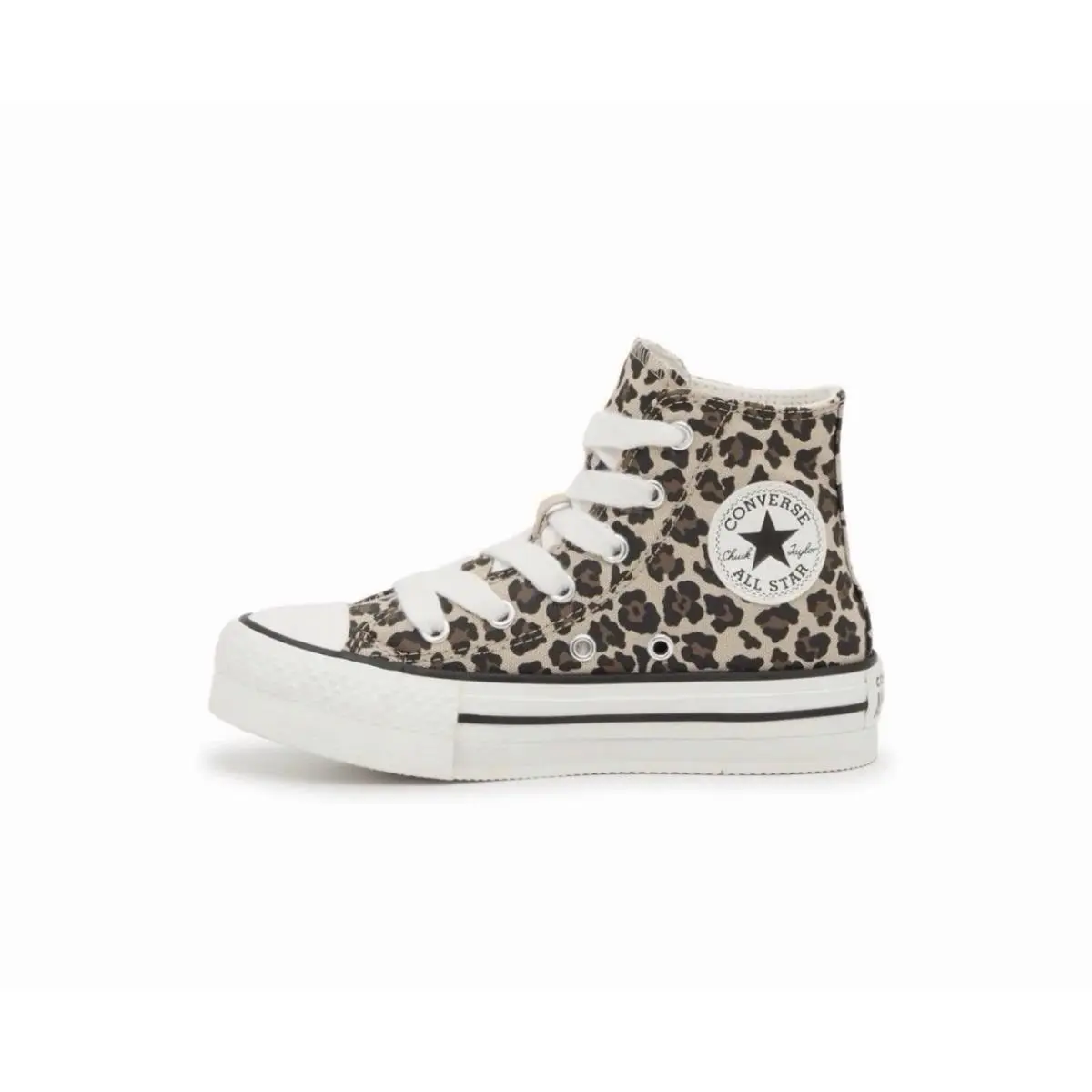 Converse Chuck Taylor All Star Girls Eva Lift Platform Leopard