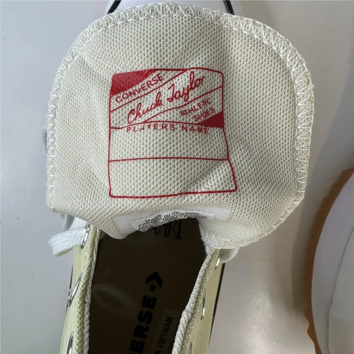 Converse shoes - Chuck Taylor - Chuck Taylor - A02038C - Yellow (UPC: 0194433643238) 3