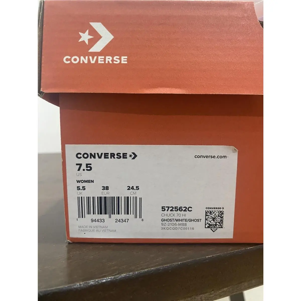 Converse shoes - Converse Chuck 70 Hi - Chuck - 572562C - White 9