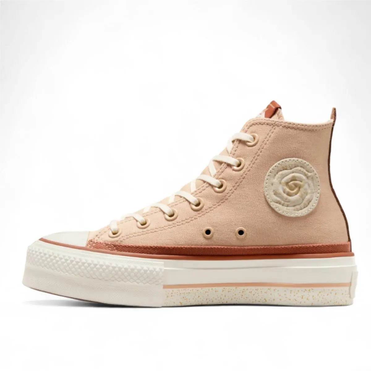 Chuck Taylor All Star Lift Platform Shoes Womens Sz 8.5 Chai Latte by Converse
