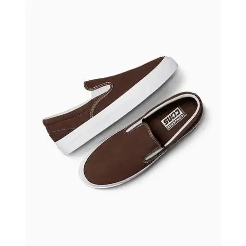 Converse shoes - Converse One Star CC Pro Suede Slip - A12916C - Brown (UPC: 194435673929) 2