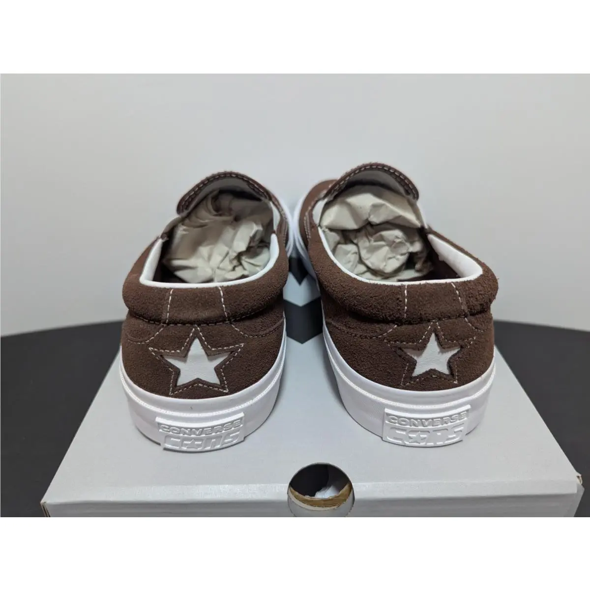 Converse shoes - Converse One Star CC Pro Suede Slip - A12916C - Brown (UPC: 194435673929) 11