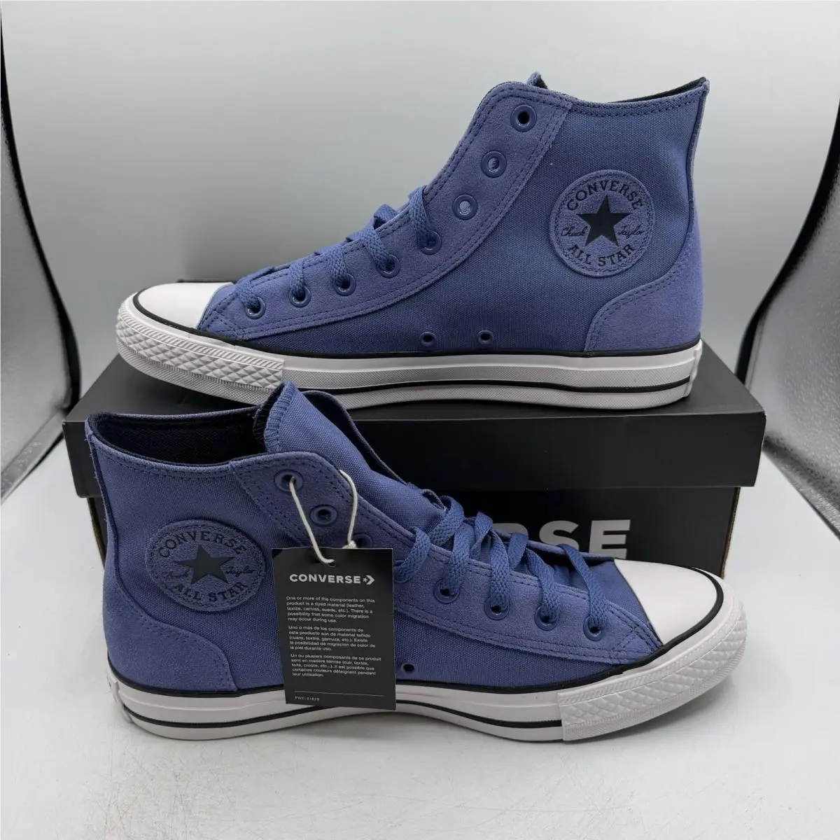 Converse Chuck Taylor All Star Hi Top Shoes Mens 11 Indigo Blue Sneakers A19082F