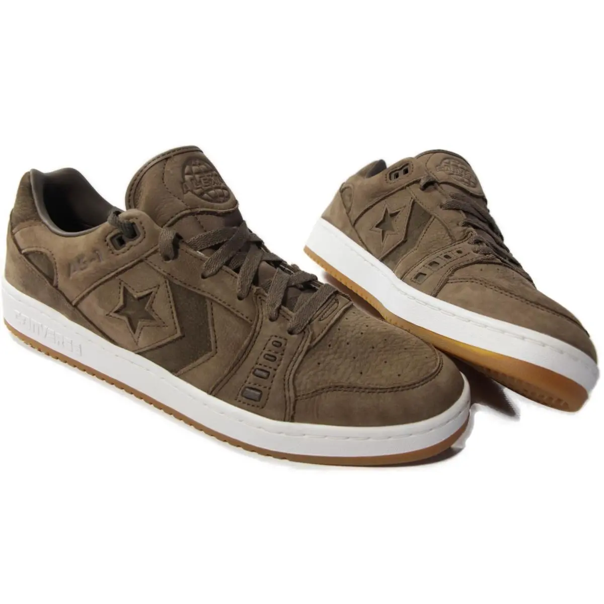 Converse AS-1 Pro Ox Aged Brown Leather Sneakers- 12- New- Premium Skate Shoes