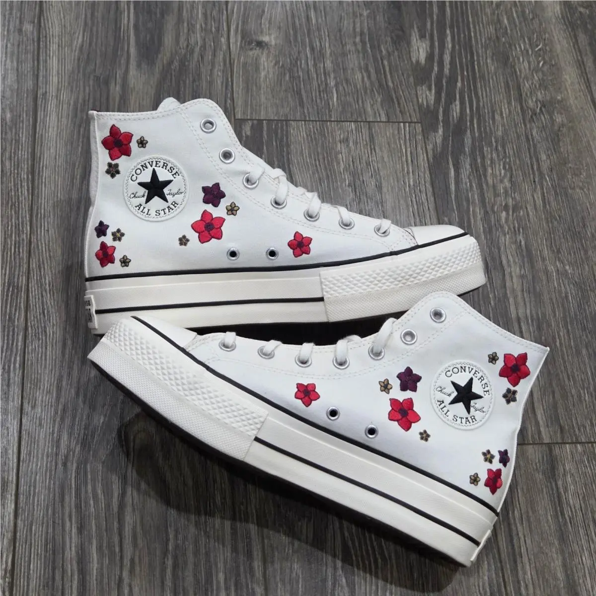 Converse shoes - Converse Chuck Taylor All Star Lift Hi - White 0