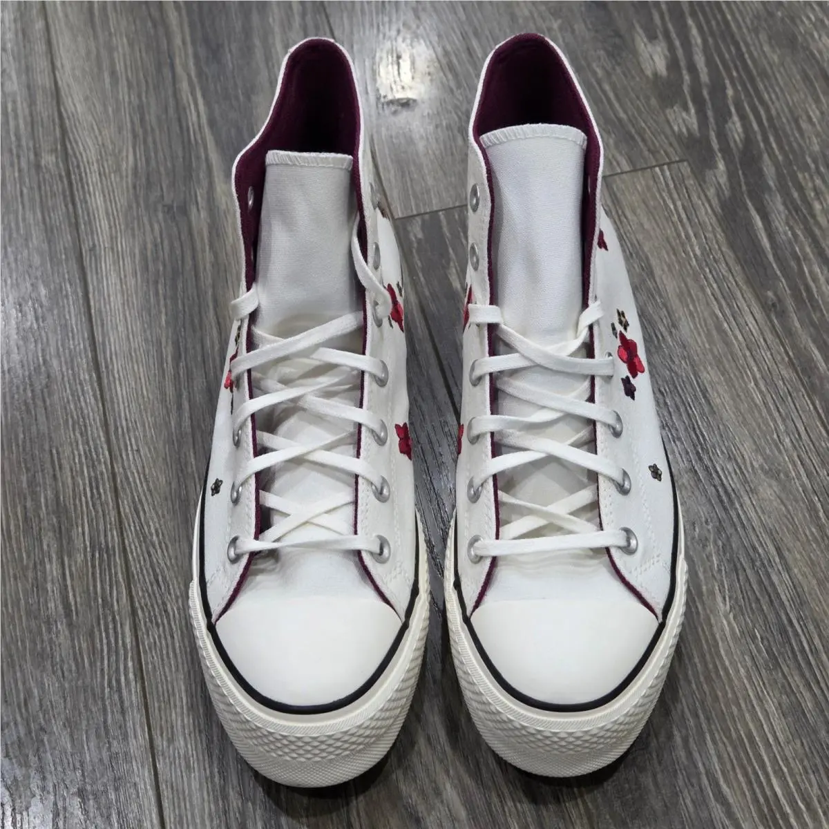 Converse shoes - Converse Chuck Taylor All Star Lift Hi - White 4
