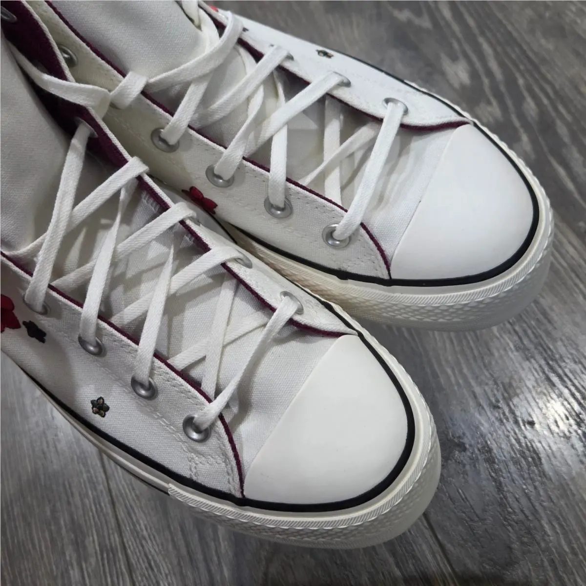 Converse shoes - Converse Chuck Taylor All Star Lift Hi - White 5