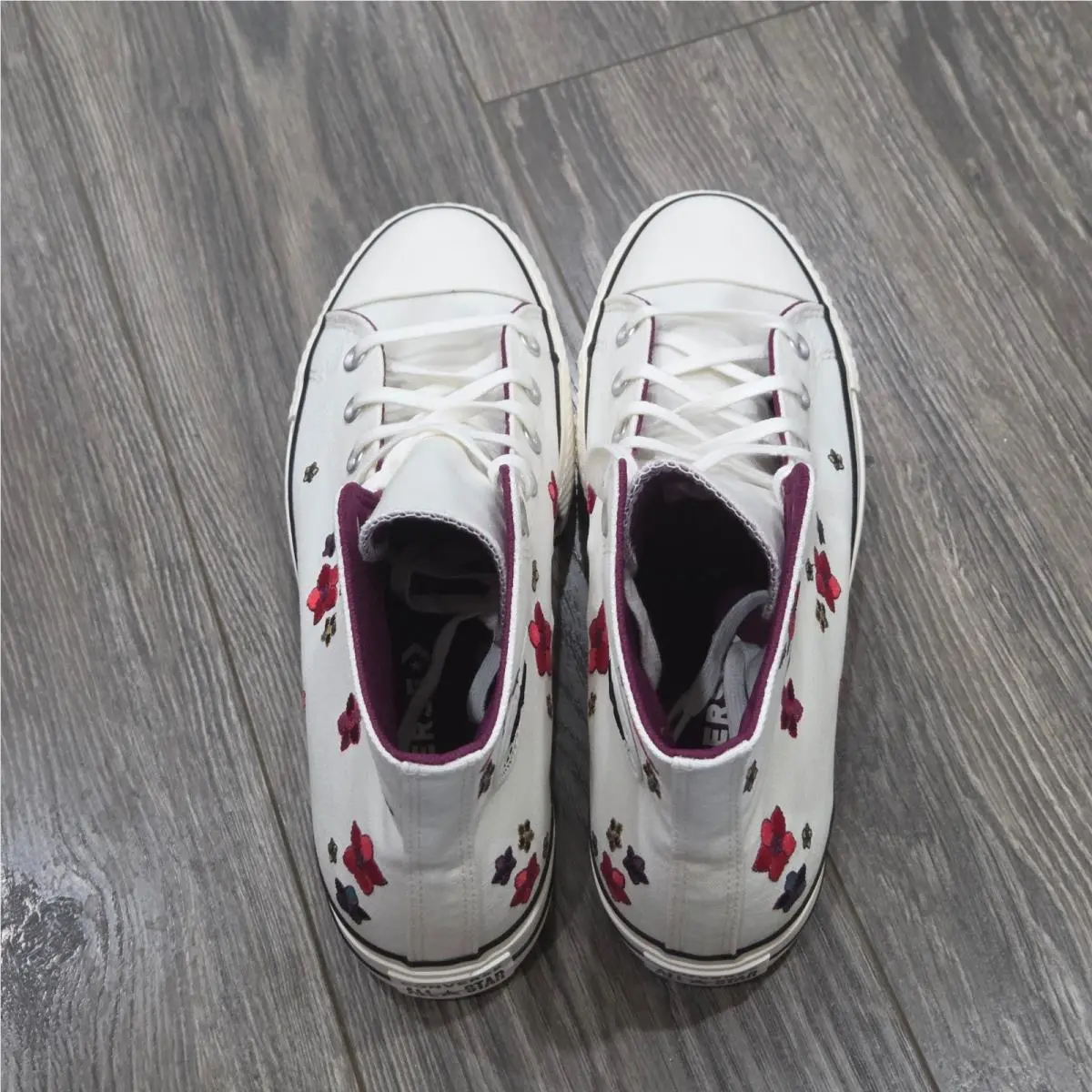 Converse shoes - Converse Chuck Taylor All Star Lift Hi - White 7