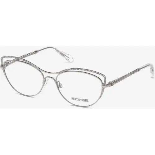 Eyeglasses Crespin RC 5041 Shy Silver 55-16-135 RC5041-016-55MM by Roberto Cavalli