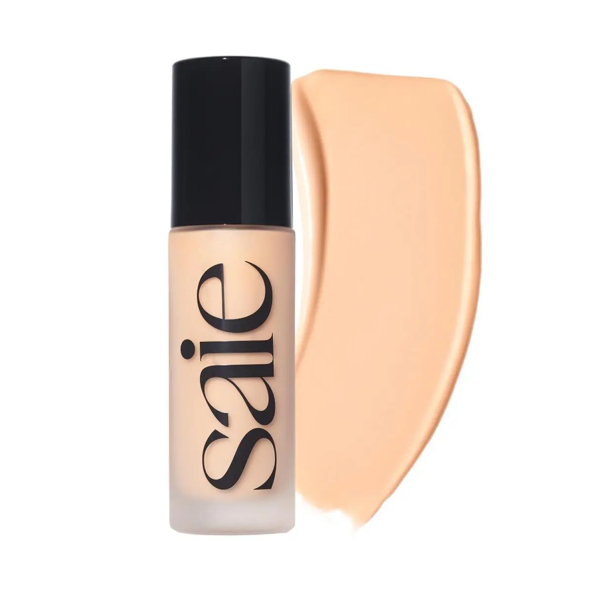 Liquid Foundation Glowy Super Skin Tint Shade 07 1.01oz Saie Lightweight Dewy