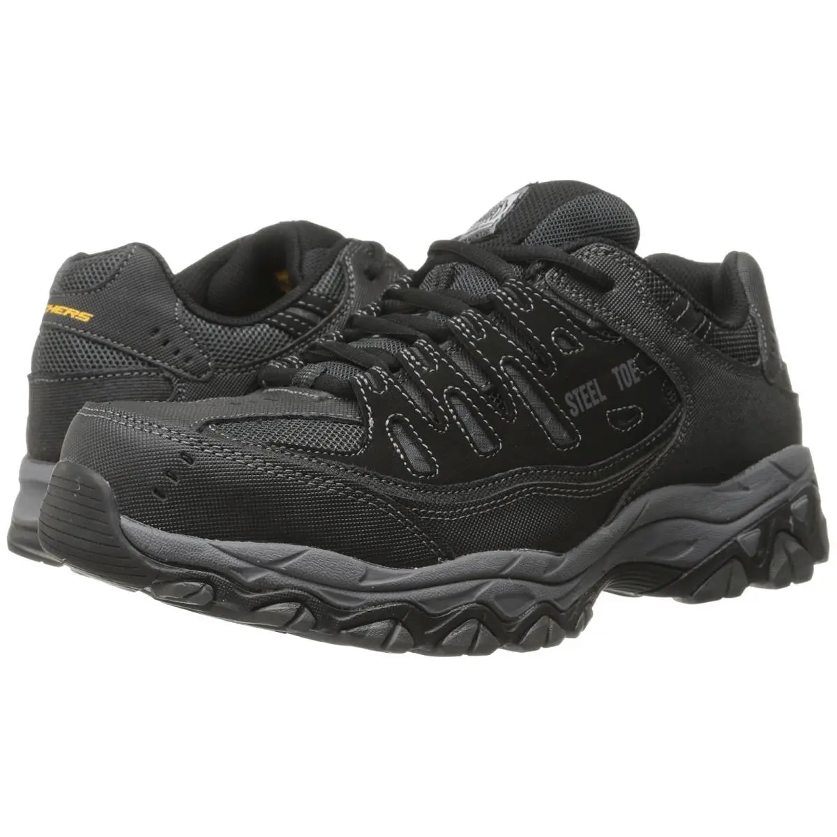 Skechers shoes - Black/Charcoal 6