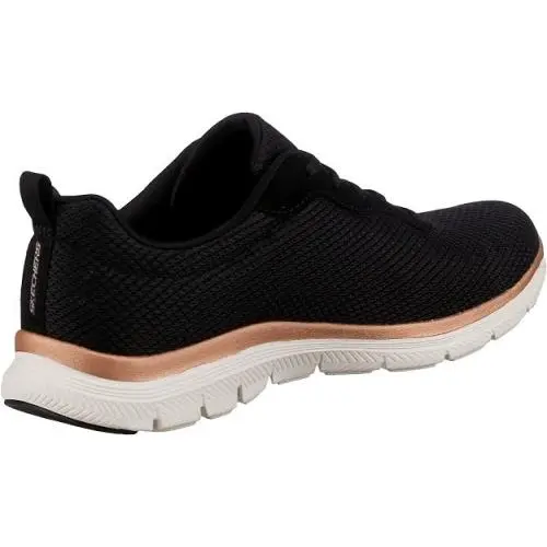 Skechers shoes - Skechers flex Appeal - flex Appeal - 149303-BKRG - Black & Rose Gold 8