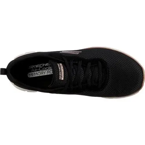 Skechers shoes - Skechers flex Appeal - flex Appeal - 149303-BKRG - Black & Rose Gold 7