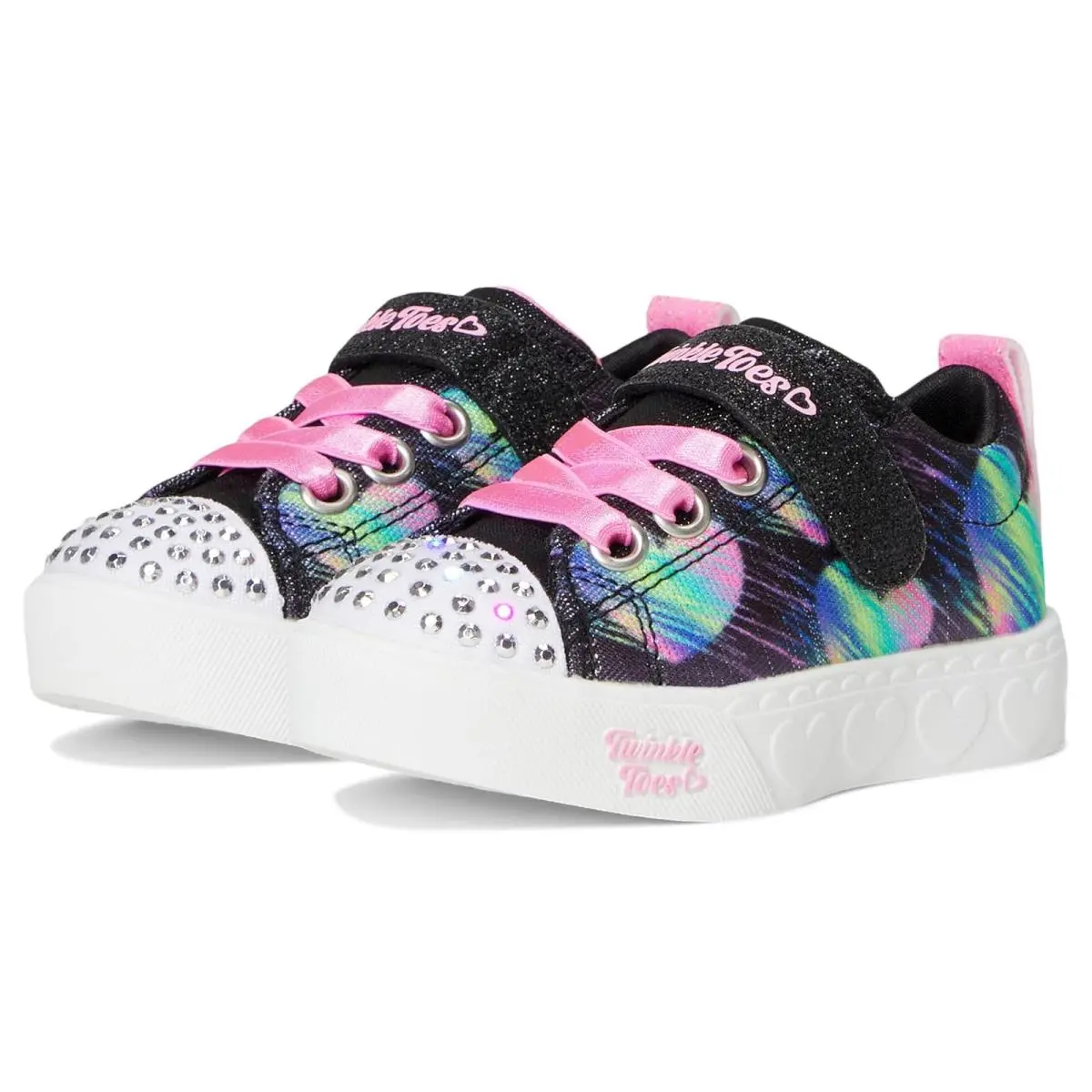 Girl`s Sneakers Athletic Shoes Skechers Kids Heart Steps 314621N Toddler