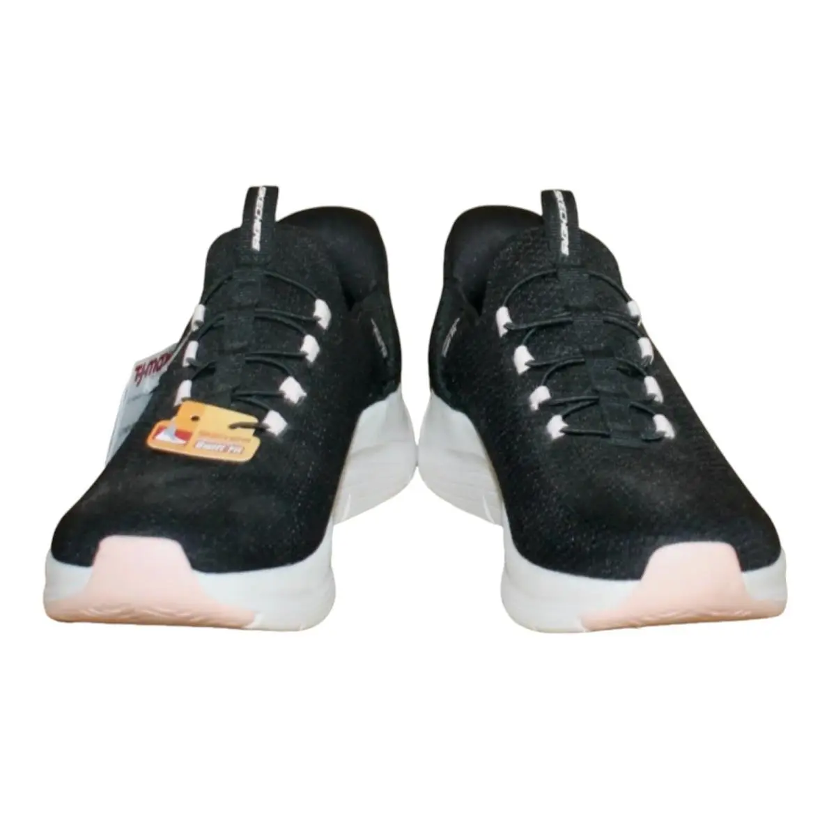 Skechers shoes - Swift Fit Arch Comfort Hands Free Sneaker - 179186TX - Black/Pink 0