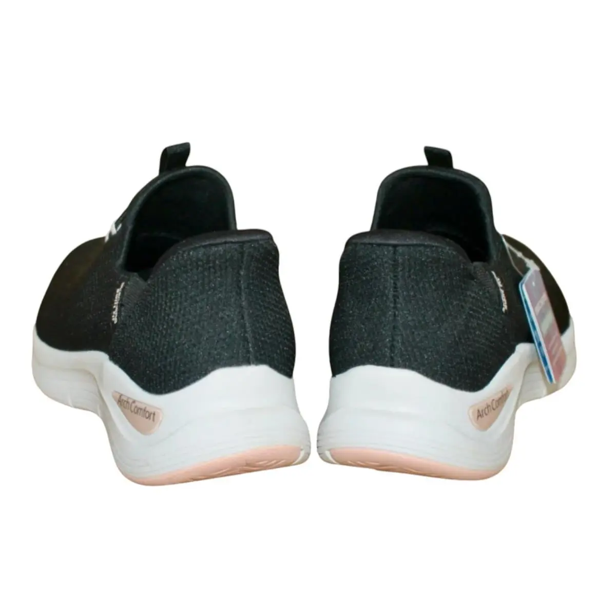 Skechers shoes - Swift Fit Arch Comfort Hands Free Sneaker - 179186TX - Black/Pink 8