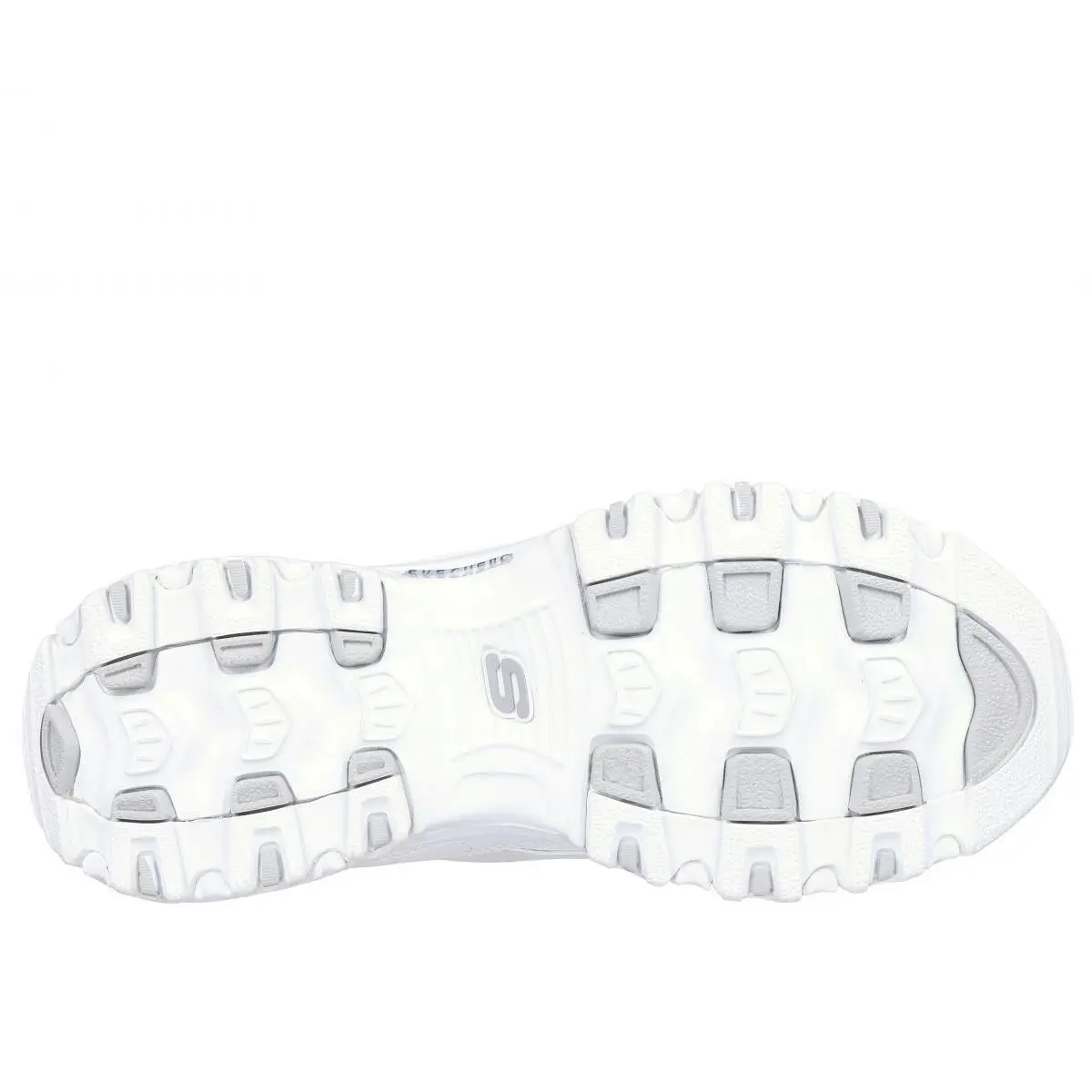 Skechers shoes - WHITE/SILVER 10
