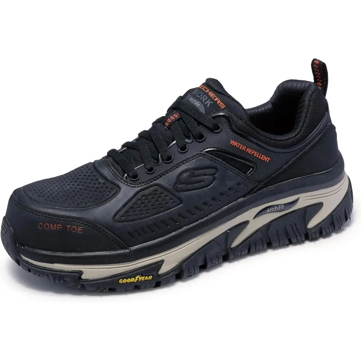 Skechers Men s Arch Fit Walker Raylan in Black Size 12M