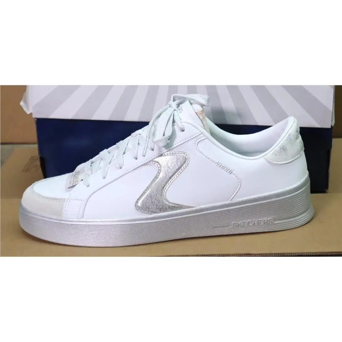 Skechers shoes - Skechers Court - Court - 185170/WSL - White/Silver 4
