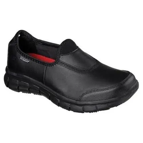 Skechers Work Women`s Sure Track Shoe Black Size 5