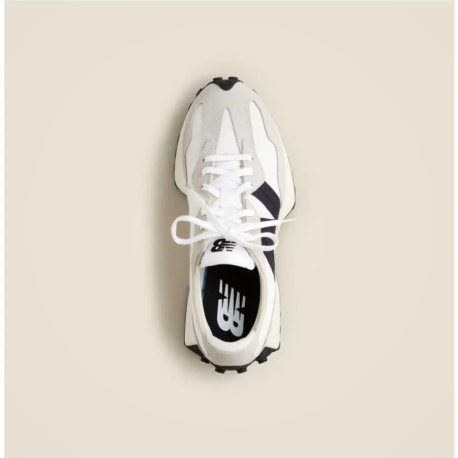 New Balance shoes - New Balance 327 - SEA SALT with WHITE and Black 0