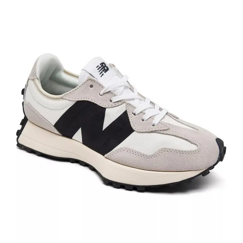 New Balance shoes - New Balance 327 - SEA SALT with WHITE and Black 7