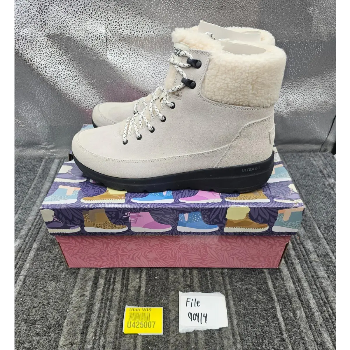 Skechers shoes - Glacial Ultra - Glacial Ultra - 16677/WBK - White Black (UPC: 195969180662) 11