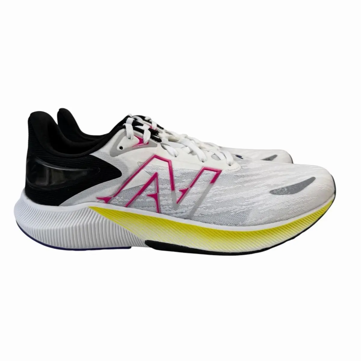 New Balance Fuelcell Propel v3 White Pink Glo Shoes MFCPRLM3 Men`s Size 11 D