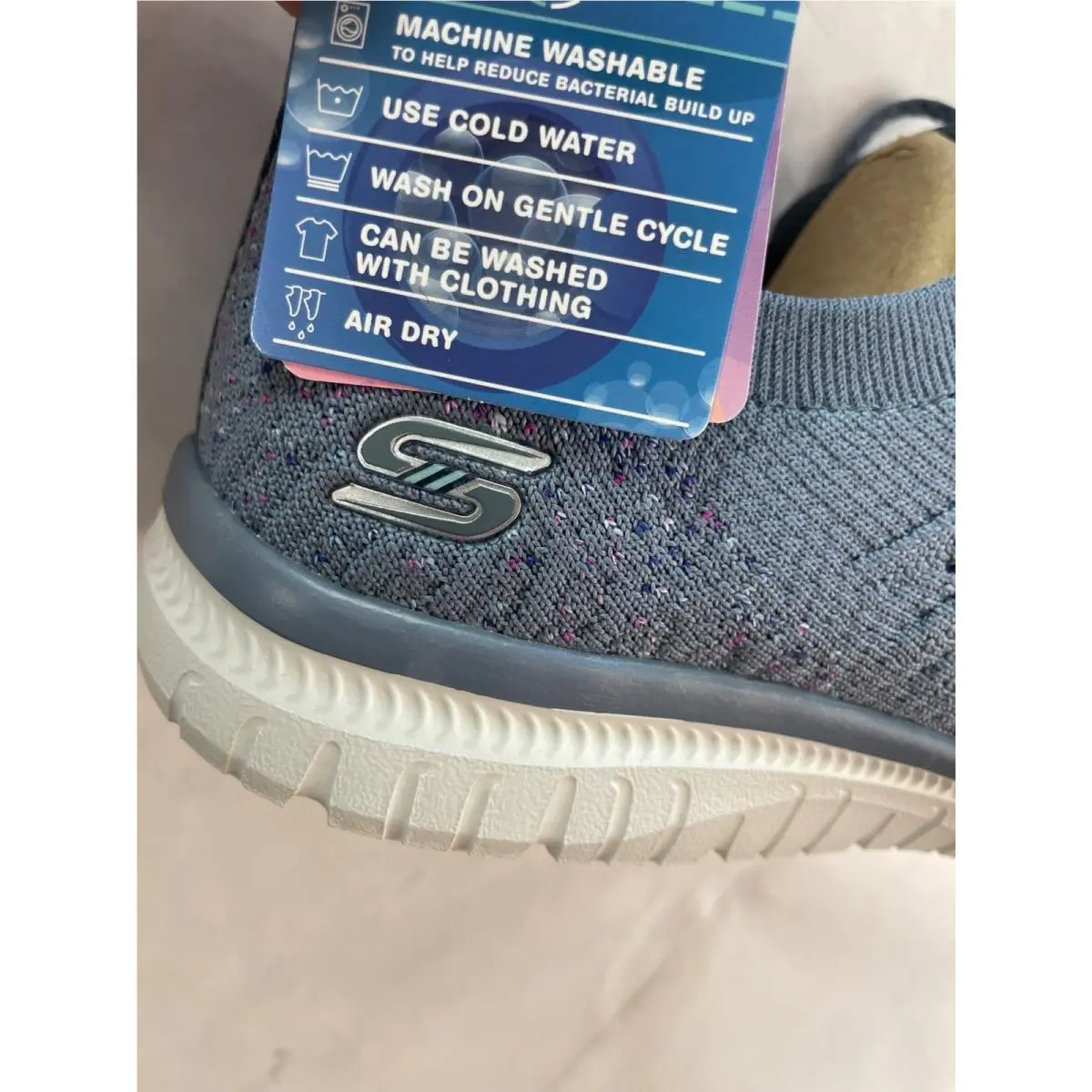 Skechers shoes - Skechers Virtue Rainy Romance Waterprf - Blue 7