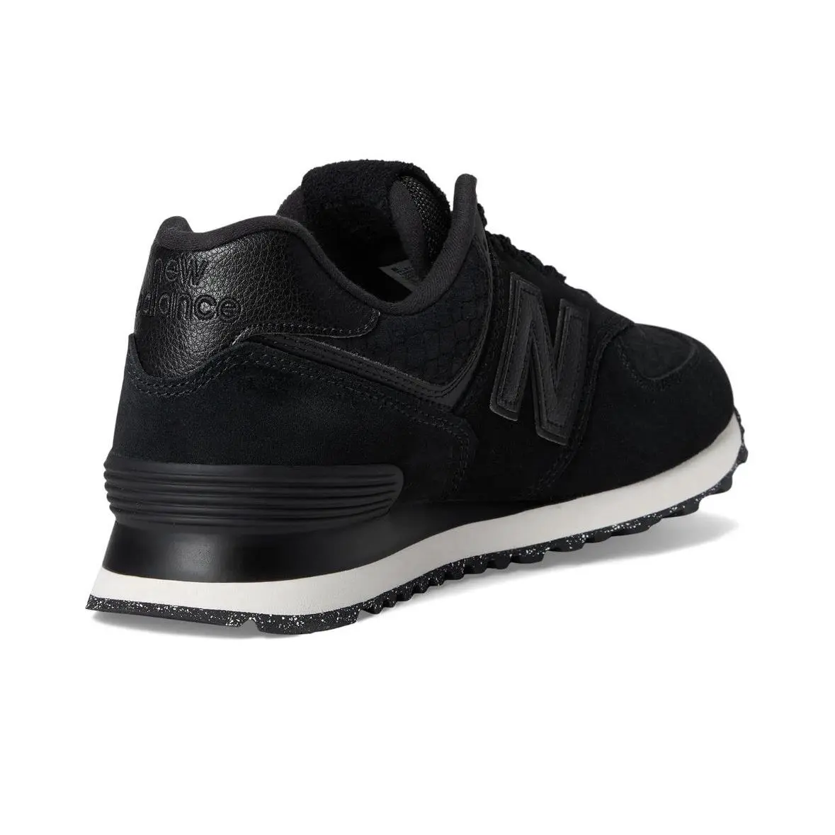 New Balance shoes - New Balance 574 Croco Embossed - WL574PSS - Black (UPC: 198686441351) 1