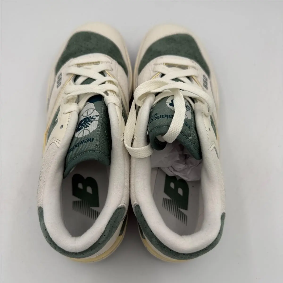 New Balance shoes - New Balance 550 - BBW550PE - Sea Salt/Dark Juniper 4
