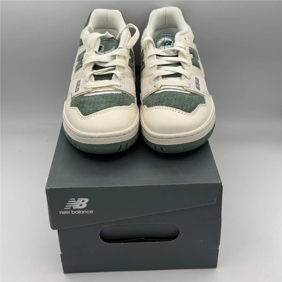 New Balance shoes - New Balance 550 - BBW550PE - Sea Salt/Dark Juniper 1
