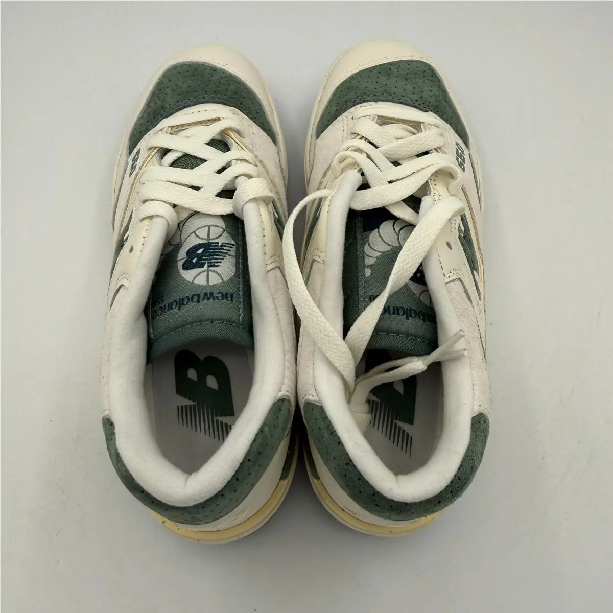 New Balance shoes - New Balance 550 - BBW550PE - Sea Salt/Dark Juniper 4
