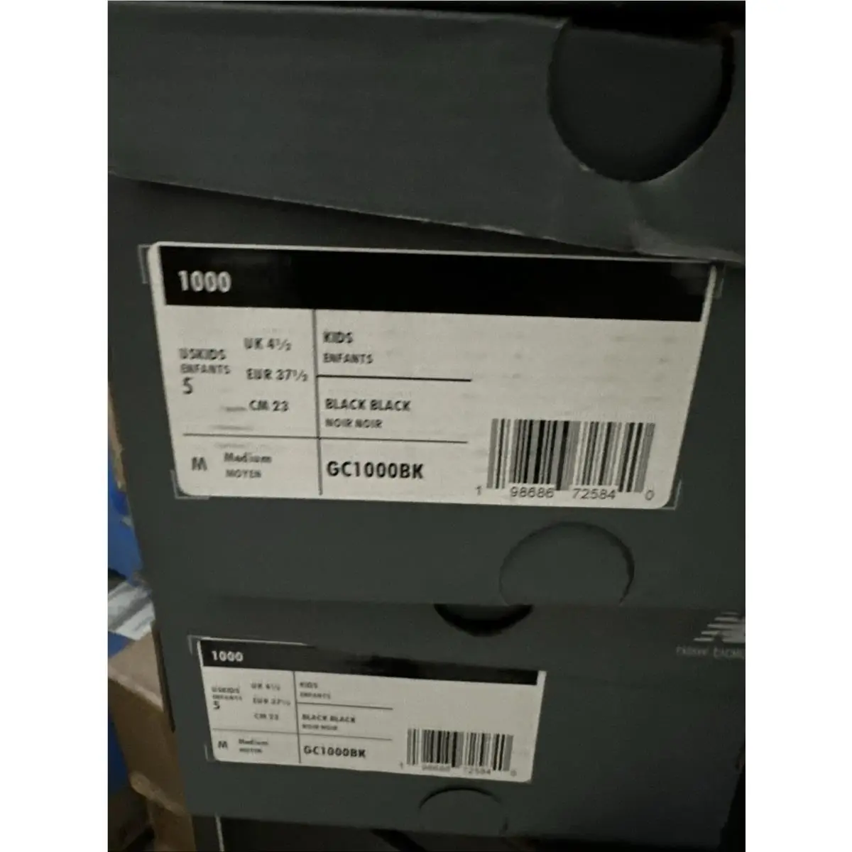 New Balance shoes - New Balance 1000 - GC1000BK - Black 5