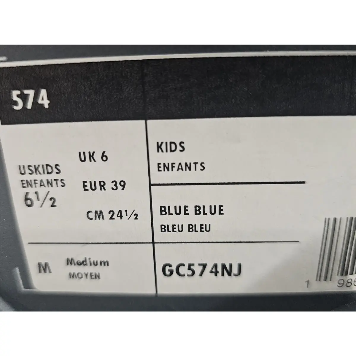 New Balance shoes - New Balance 574 - Blue 4