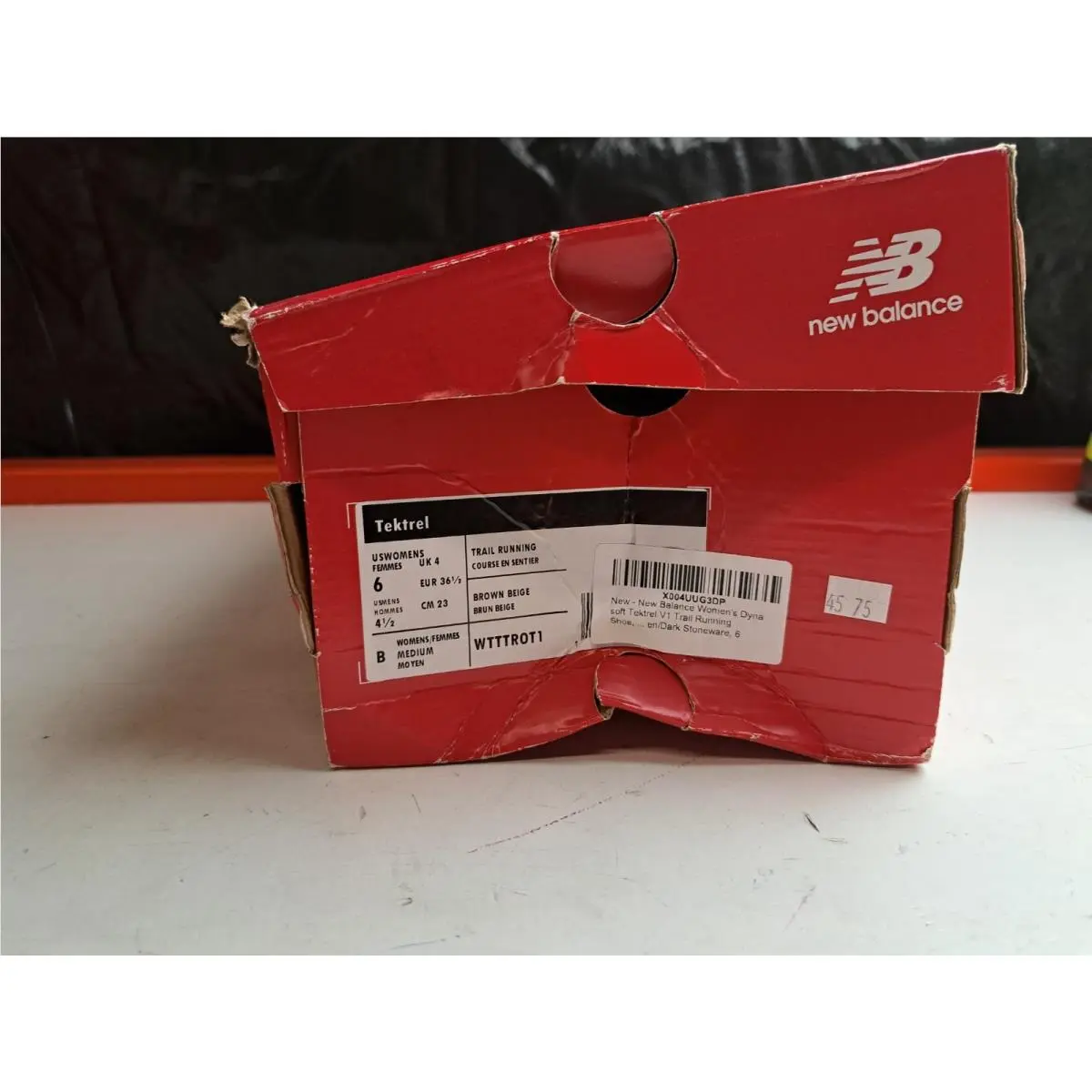 New Balance shoes - New Balance Tektrel - Tektrel - WTTTROT1 - Brown/Beige 4