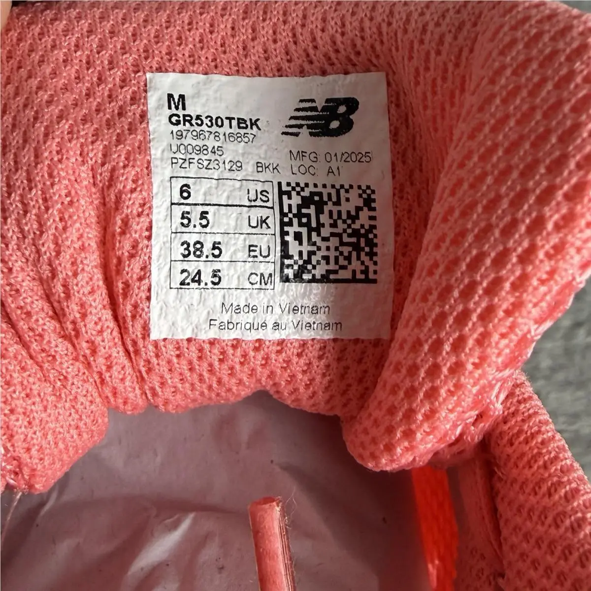 New Balance shoes - New Balance 530 - GR530TBK - Red 1
