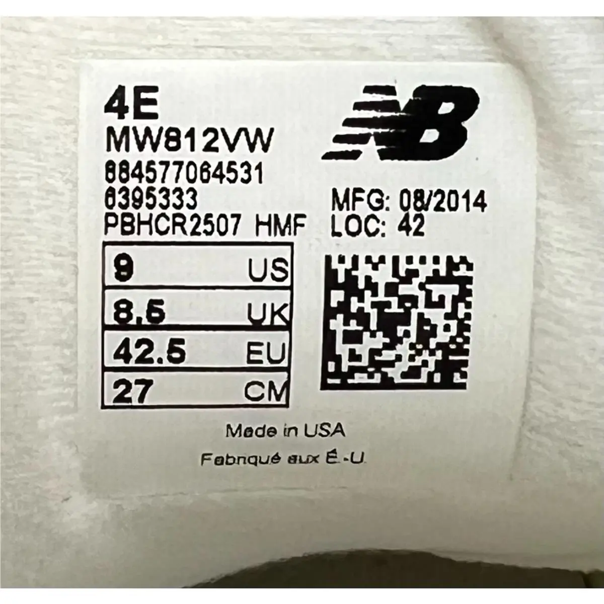 New Balance shoes - New Balance 812 - MW812VW - White 12