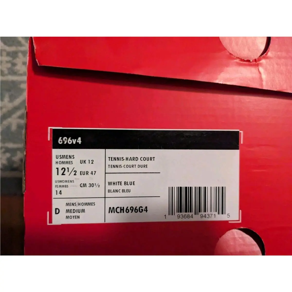 New Balance shoes - New Balance 696v4 - White 5