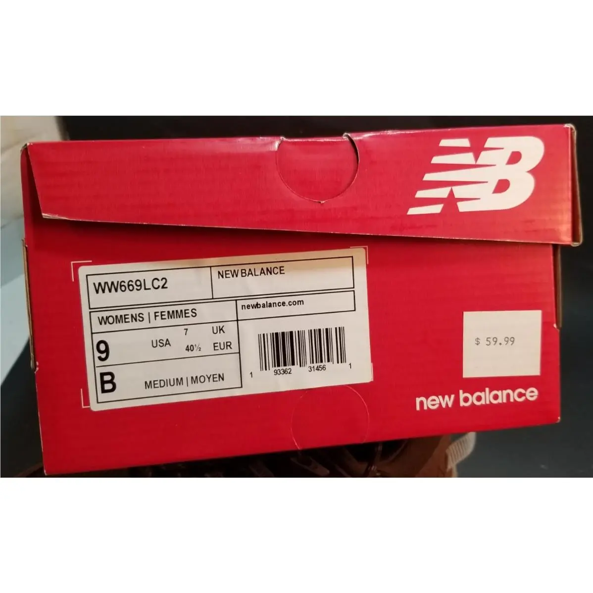 New Balance shoes - New Balance - WW669LC2 - Brown 3