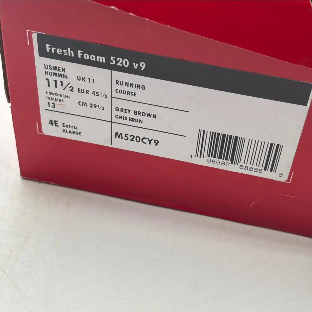 New Balance shoes - Fresh Foam 520 v9 - Fresh Foam - Gray 1
