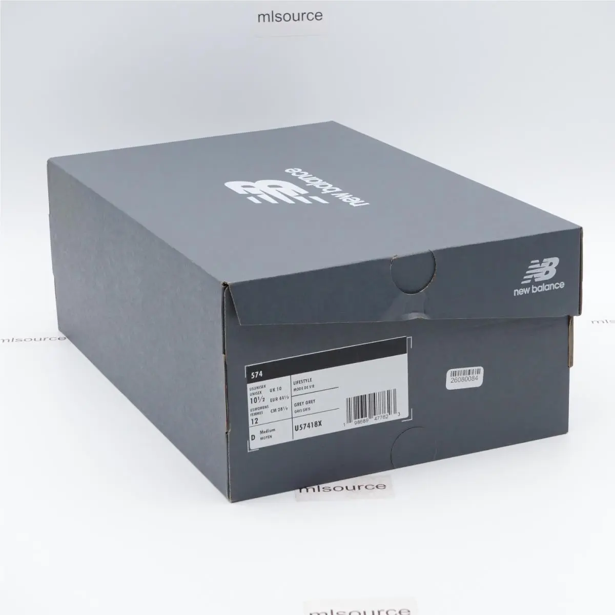 New Balance shoes - New Balance 574 - U57418X - Gray, Manufacturer: Grey Matter/Dark Silver Metallic (UPC: 198689477623) 5