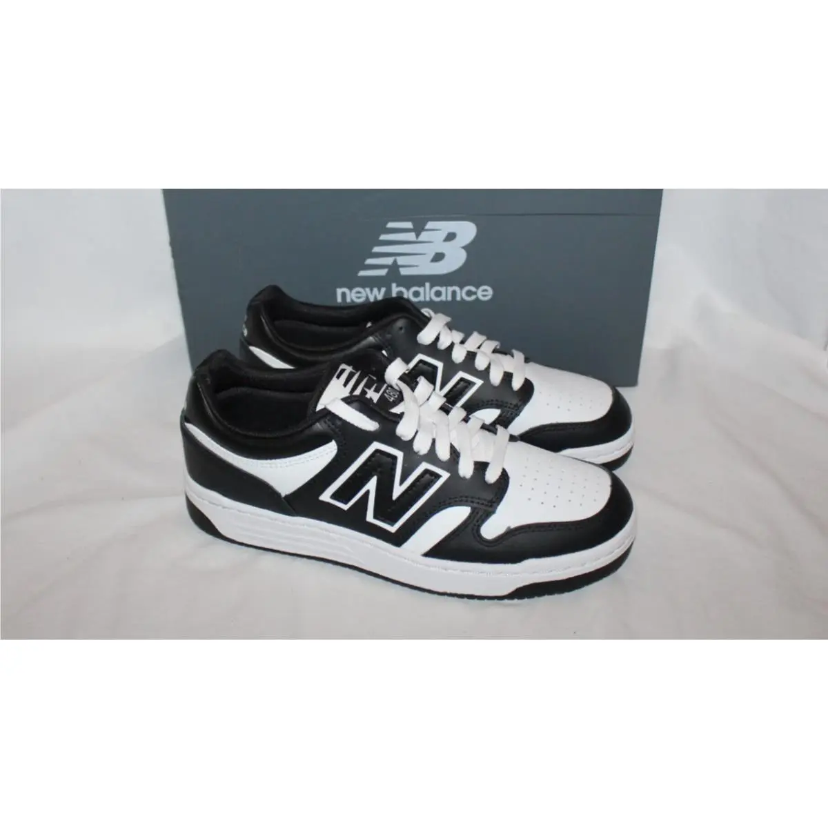 New Balance shoes - New Balance 480 - BLACK WHITE 0