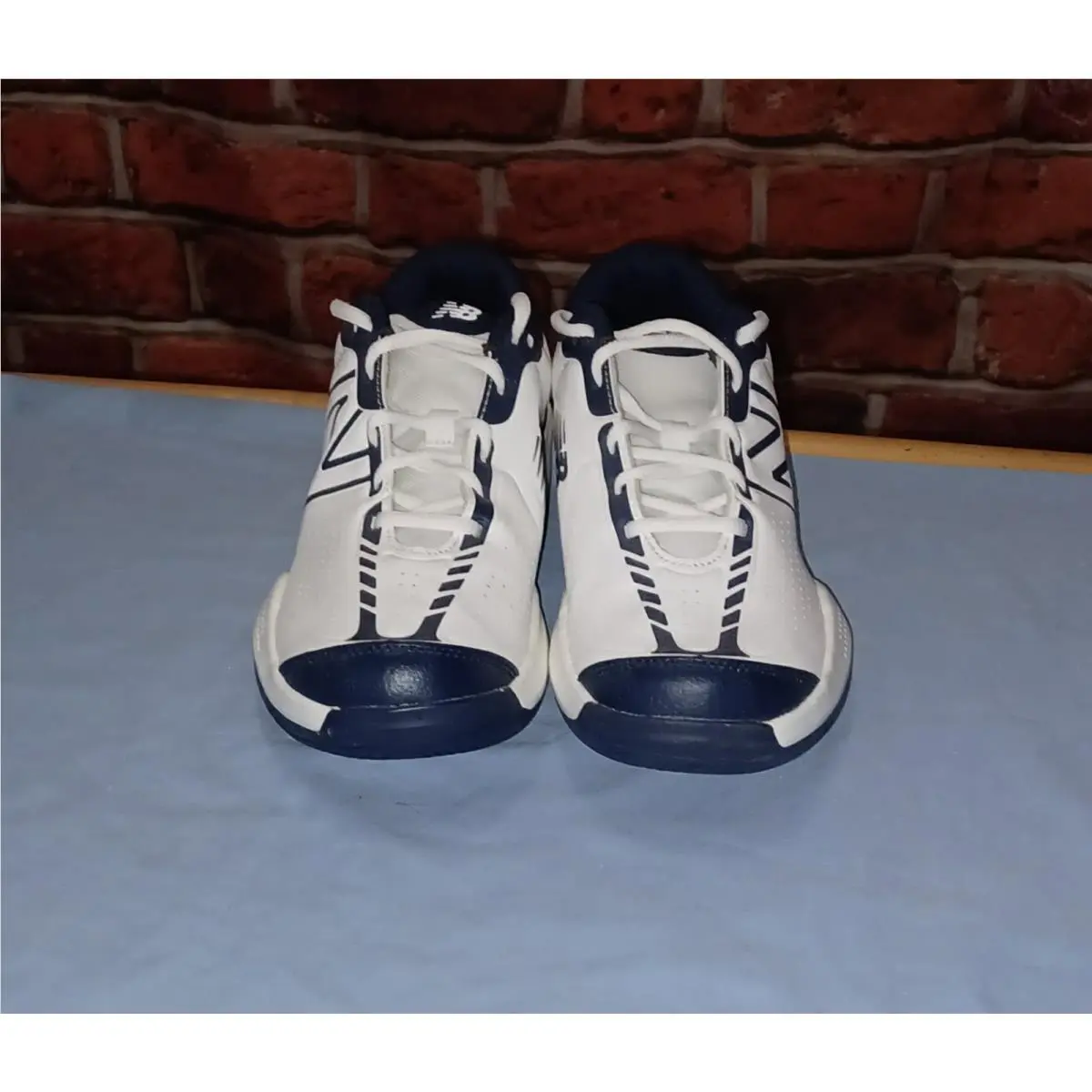 New Balance shoes - TENNISPICKLEBALL - TENNISPICKLEBALL - Tennis Pickleball - White with Navy Blue Trim 7