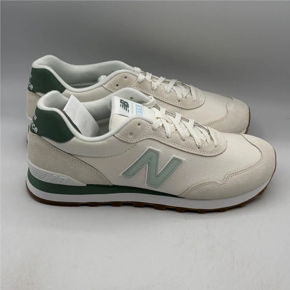 New Balance 515 Shoes Womens Size 11 White Green Lifestyle WL515NAB