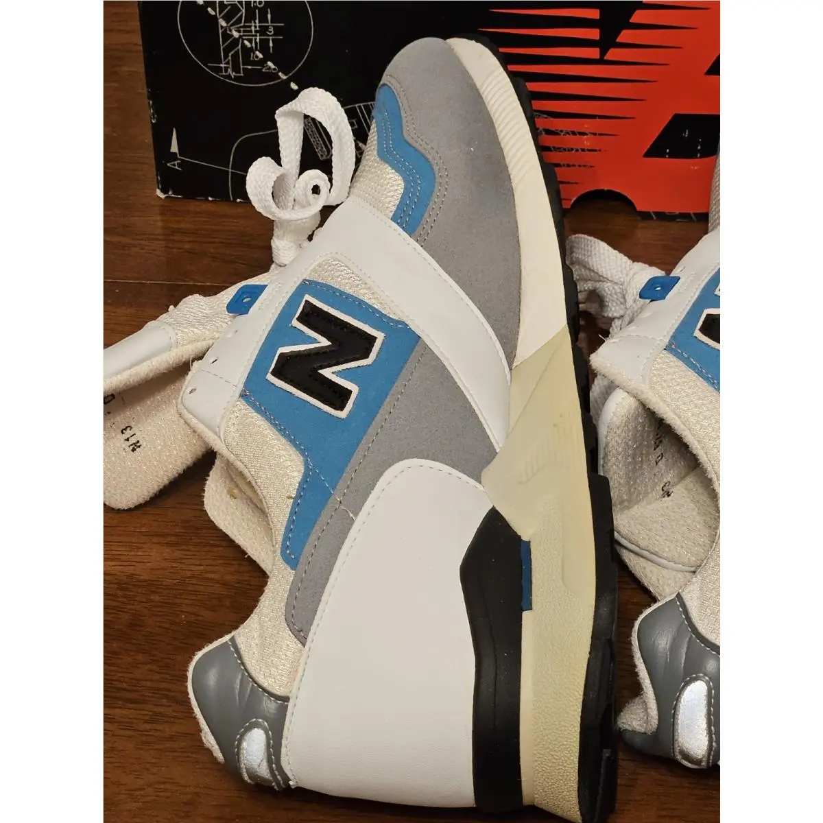 New Balance shoes - New Balance 678 - white - blue 3
